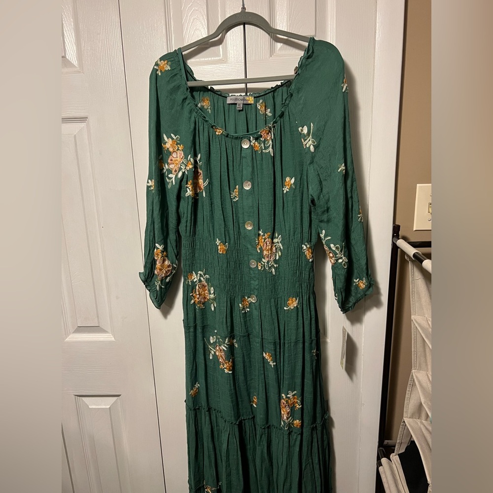 Figueroa&flower Flowy Hippie Chic Dress